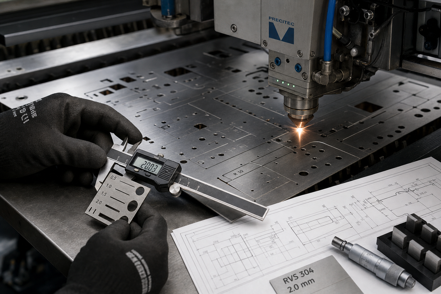 RVS lasersnijden ontwerprichtlijnen