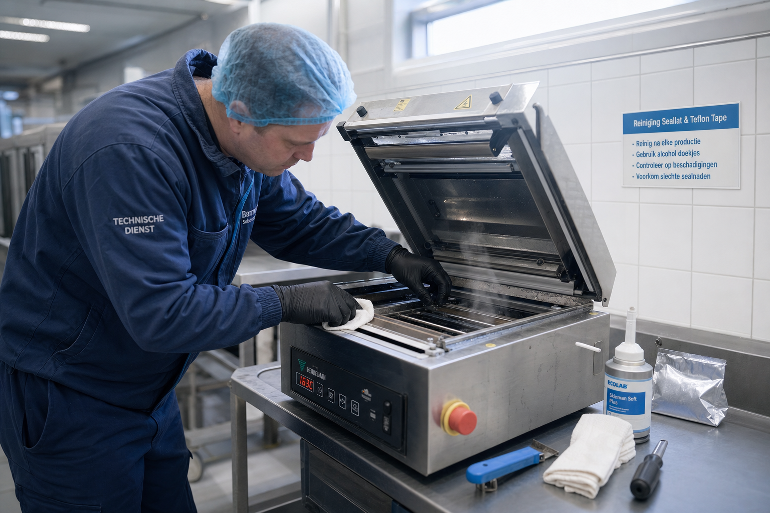 Onderhoud van sealmachine voor sterke sealnaden